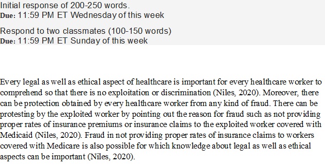 WK 6.1 - Health Care Law and Ethics